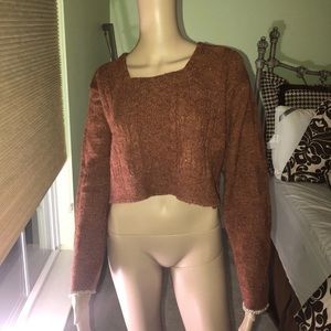 Anthropologie Cropped Sweater